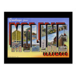 Greetings from Moline Illinois Post Cards