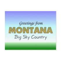Greetings from Montana Postcards
