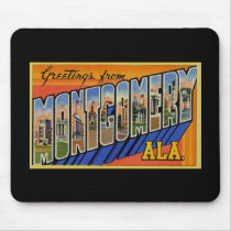 Greetings from Montgomery Alabama Mousepads