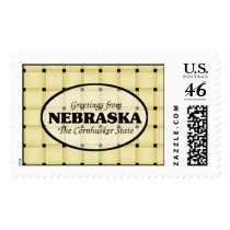 Greetings from Nebraska postage