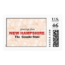 Greetings from New Hampshire postage