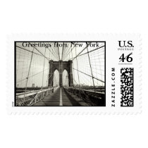 Greetings from New York postage