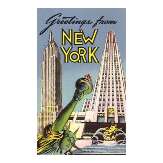 Greetings From New York Posters
