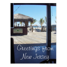Greetings from NJ - Point Pleasant Beach Postcard