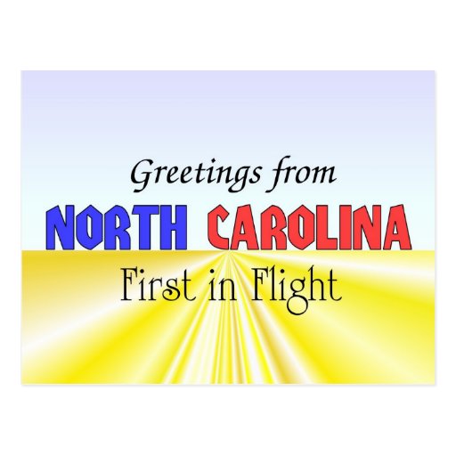 Greetings from North Carolina Postcard | Zazzle