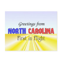Greetings from North Carolina postcards by dndartstudio Greetings from North Carolina postcards