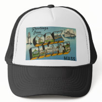 Greetings from Oak Bluffs Massachusetts Hat