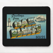 Greetings from Oak Bluffs Massachusetts Mouse Pads