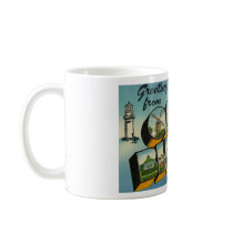 Greetings from Oak Bluffs Massachusetts Mugs