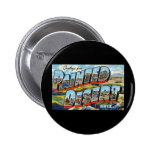 Greetings from Painted Desert Arizona Pinback Button