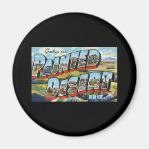 Greetings from Painted Desert Arizona Fridge Magnet