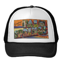 Greetings from Palm Springs California Hats