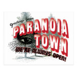 Greetings from Paranoia Town postcards