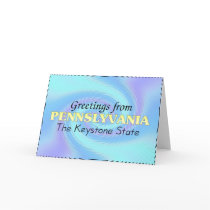 Greetings from Pennslyvania cards