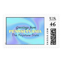 Greetings from Pennslyvania postage