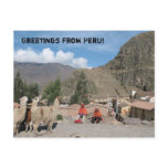 Greetings from Peru! Post Cards