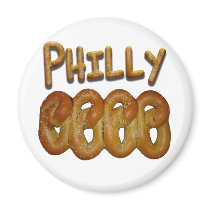 Greetings from Philly Refrigerator Magnets