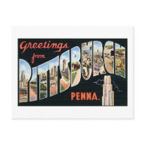 Greetings from Pittsburgh Postcards