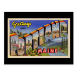 Greetings from Portland Maine Postcard