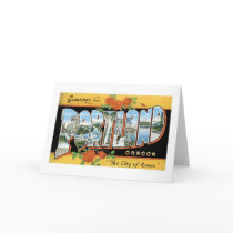 Greetings from Portland, Oregon! Greeting Cards