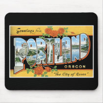 Greetings from Portland, Oregon! Mouse Pad