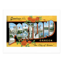 Greetings from Portland, Oregon! Post Card