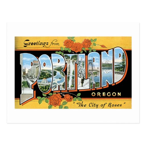 Greetings from Portland, Oregon! Post Card