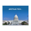 Greetings from... - Postcard - Template
