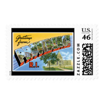 Greetings from Providence Rhode Island Stamp