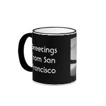 Greetings from San Francisco mugs