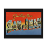 Greetings from San Juan postcards