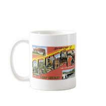 Greetings from Santa Fe New Mexico Coffee Mug