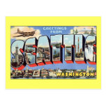 Greetings From Seattle, WA Post Cards