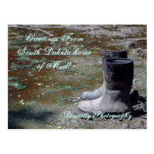 Greetings From South Dakota home of Mud! Post Cards