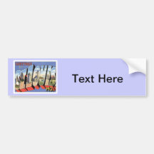 Greetings From St.Louis Missouri Bumper Stickers