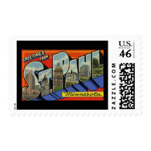 Greetings from St. Paul Minnesota Postage Stamp