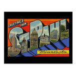 Greetings from St. Paul Minnesota Postcards
