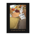 Greetings from Syria - oriental greeting card postcard