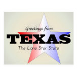Greetings from Texas Post Card