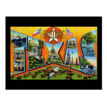 Greetings from Texas Postcards