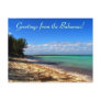 Greetings from the Bahamas! Postcard
