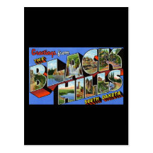 Greetings from the Black Hills South Dakota Post Cards
