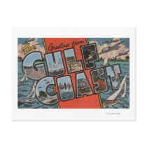 Greetings from the Gulf Coast Post Card