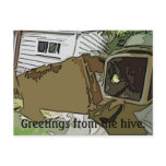 Greetings from the hive postcards