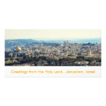 Greetings from the Holy Land, Jersalem card Photo Greeting Card