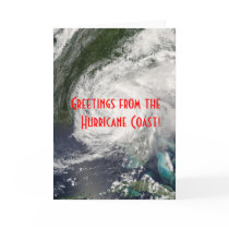 Greetings from the Hurricane Coast! cards