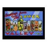 Greetings from the Lower Rio Grande Valley Texas Postcard