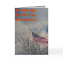 , Greetings From The President cards