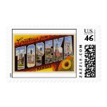 Greetings from Topeka Kansas Postage Stamps