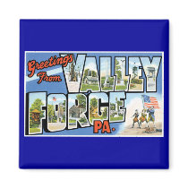 Greetings from Valley Forge Magnet